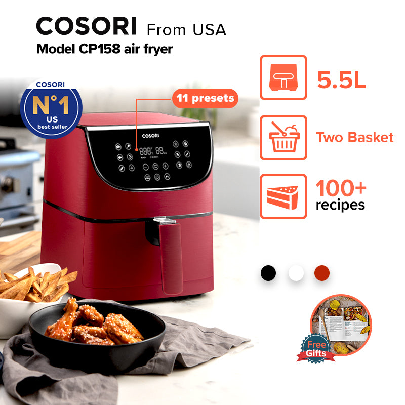 Cosori CP158-RXW 1700W 5.5L Air Fryer White