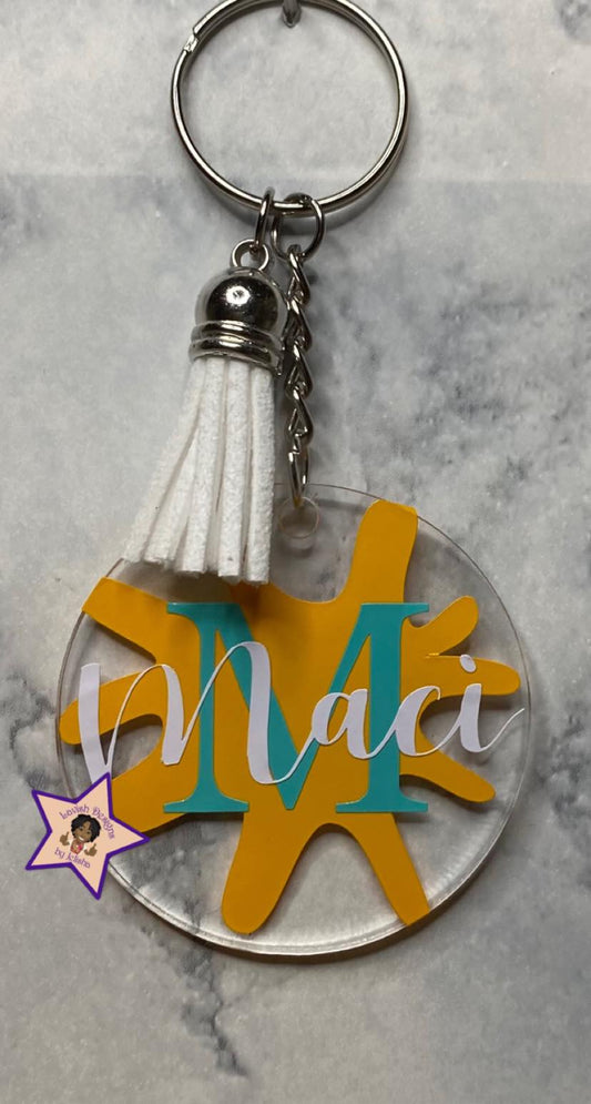 Personalized Initial Keychains – Lavish Designs by Jelisha