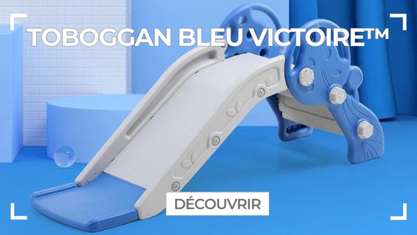 Toboggan bleu Victoire