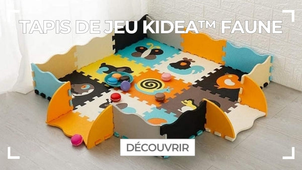 tapis de jeu bébé Kidea Faune Piscine Tortuga