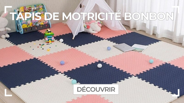 tapis de motricité bébé mousse chambre indigo Bonbon Piscine Tortuga