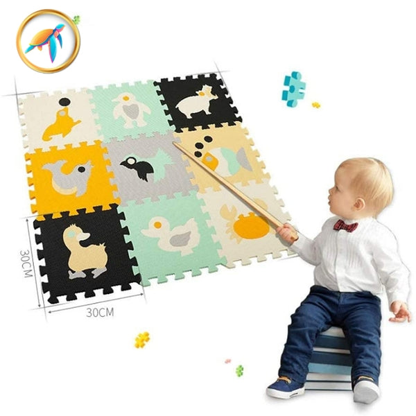 tapis bébé mousse