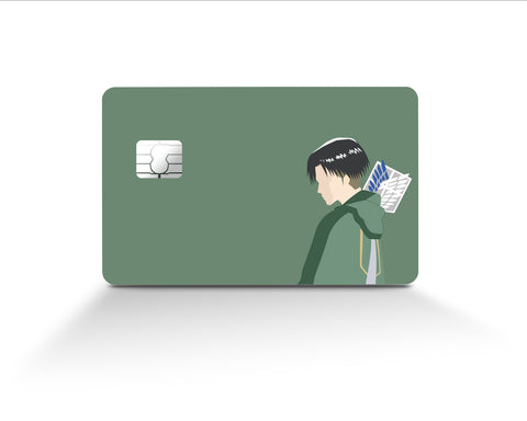 Attack on Titan Attack Titan Minimalist Credit Card Credit Card Skin –  Anime Town Creations