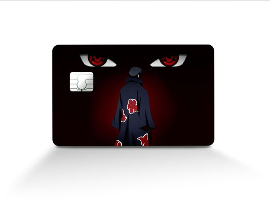  WeebNation Akatsuki 4pcs Anime Card Sticker for Debit