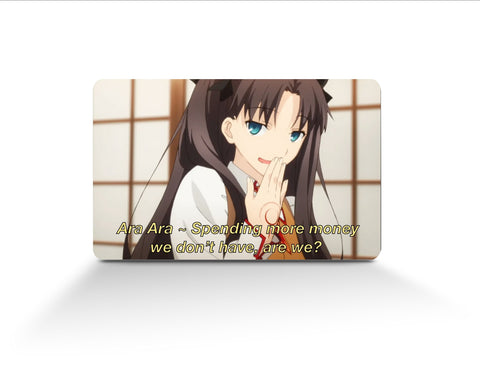 Ur a Sussy Baka Credit Card Skin – Anime Town Creations