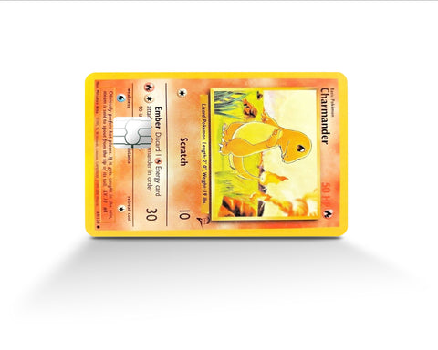 Anime Pokemon Hobby Pikachu Charizard Mewtwo Kreditkarte Smart Skin  Bankkarte Kampfspiel Aufkleber wasserdichte Dekoration Spielzeug Geschenk