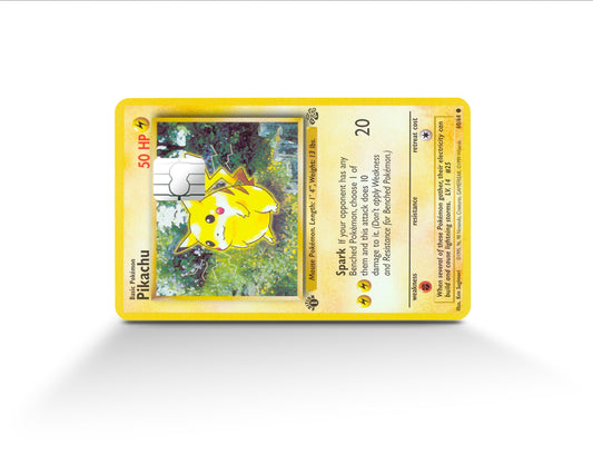Thicc Pikachu Pokemon Card Credit Card Credit Card Skin – Anime