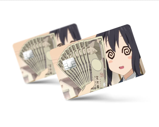 WeebNation Akatsuki 4pcs Anime Card Sticker