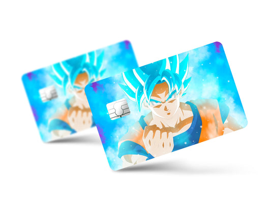 Dragon Ball Vegeta Final Flash Credit Card Skin Sticker Vinyl