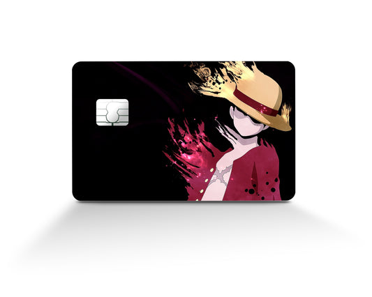 Monkey Luffy Gear Anime Credit Card SMART Sticker Skin Film Decal Bank  Debit 767