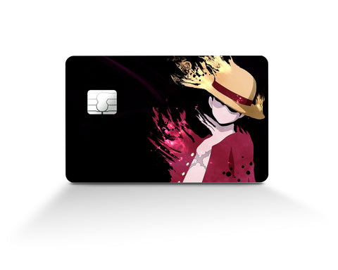 Luffy Nika One Piece Wanted Credit Card Skin, One Piece