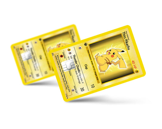 Raichu Pikachu Pokemon Credit Card Skin - Wrapime - Anime Skins