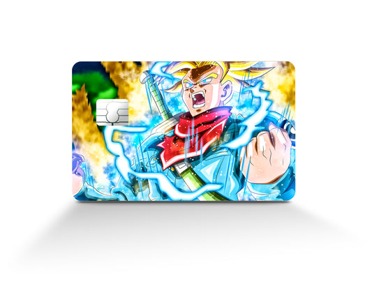 Dragon Ball Vegeta Final Flash Credit Card Skin Sticker Vinyl