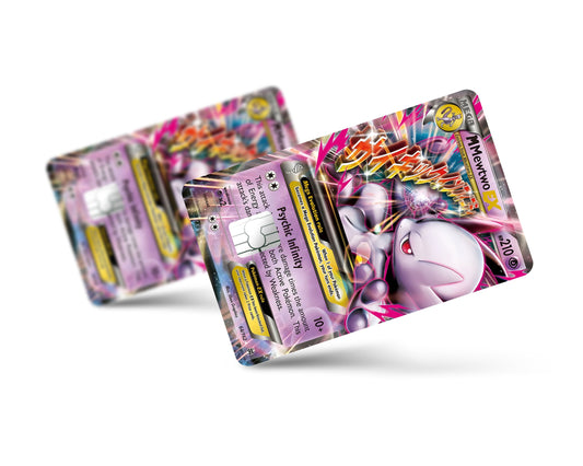 Mewtwo Pokemon Card Credit Card Skin – Anime Town Creations