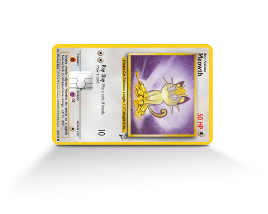 Credit Card SMART Sticker Skin Pokemonster:Eevee, Jolteon, Flareon