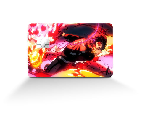 Demon Slayer Kyojuro Rengoku Credit Card Skin Sticker Vinyl Bundle – Anime  Town Creations