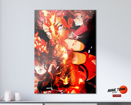 Jujutsu Kaisen' Poster, picture, metal print, paint by The KadaK