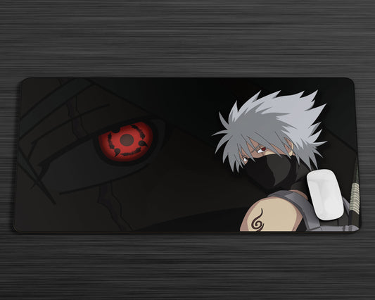 Anime Mouse Pad Akatsuki Black Large Gaming Mouse Mat 31.5x11.8 for  Laptop PC Office Desk Accessories 