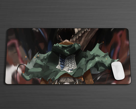 Shingeki No Kyojin Attack On Titan Mikasa Eren Armin Anime Gaming Mouse Pad  : : Informática