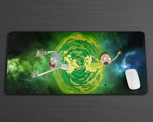 Rick And Morty Breaking Bad Mouse Pad