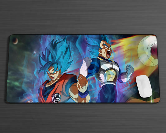 Mousepad Dragon Ball Goku Super Saiyajin transformações