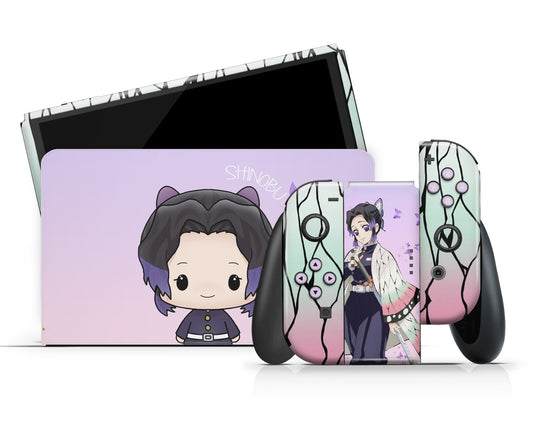 Attack on Titan Chibi Survey Corps Nintendo Switch OLED Switch OLED Skin –  Anime Town Creations