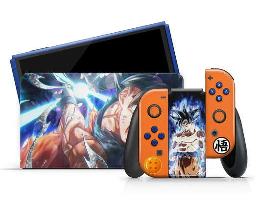 Joy-pad Sem Fio Dragon Ball Z Led Nintendo Switch Oled