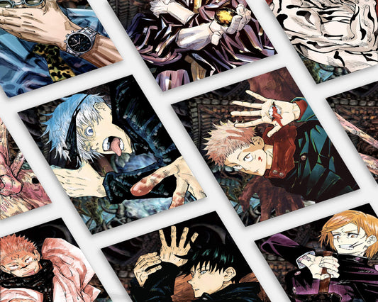 Polaroid Style Anime Poster Wall Collage Poster Set Skin Sticker Vinyl  Bundle – Anime Town Creations