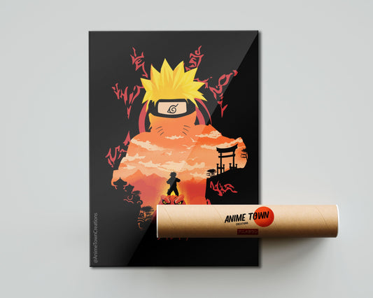 Naruto Eyes Poster Poster – Anime Town Creations