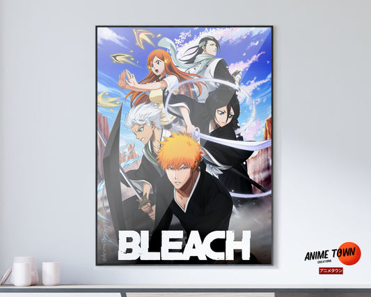 Bleach Kurosaki Ichigo Vasto Lorde Matte Finish Poster