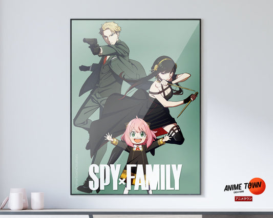 Poster Adesivo Anime Spy x Family 2 - Cogumelo Corp - Pôster