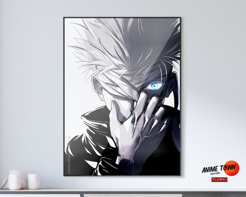 Naruto Eyes Poster Poster – Anime Town Creations