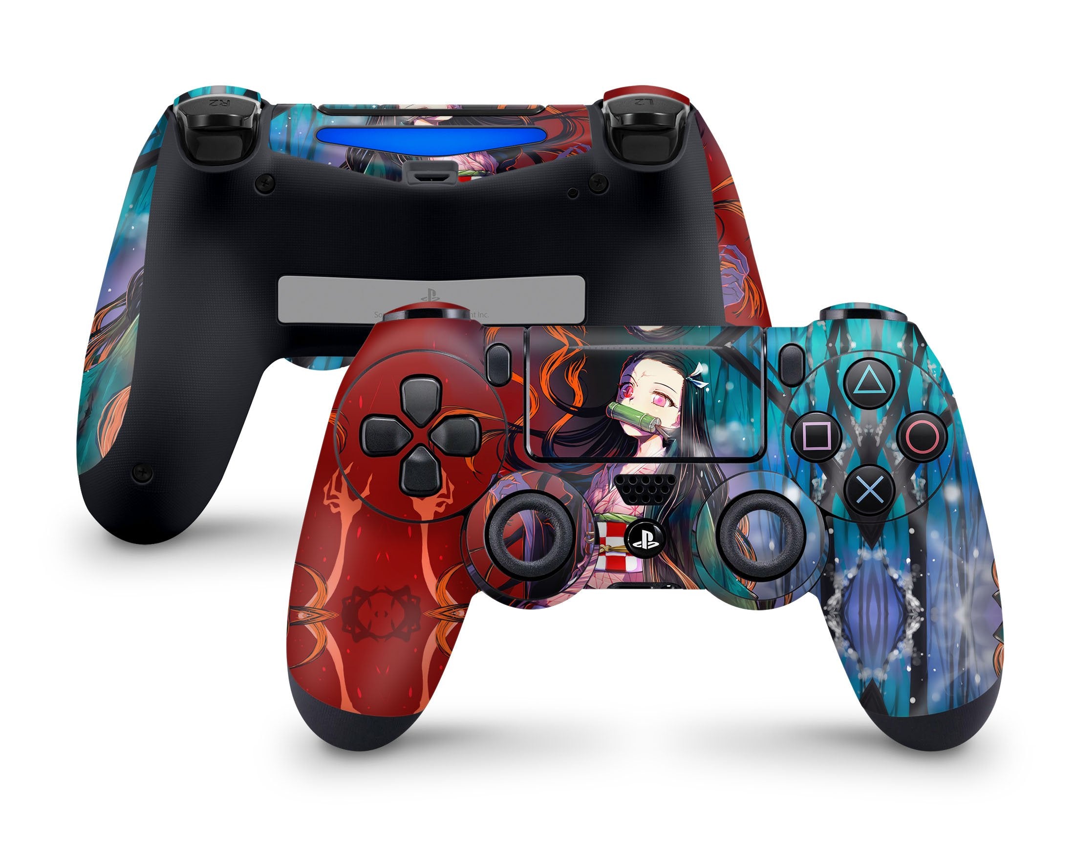 Demon Slayer Tanjiro & Nezuko PS4 Controller Skin – Anime Town