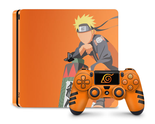  Playstation 4 Skin Set - Naruto HD Printing Vinyl Skin