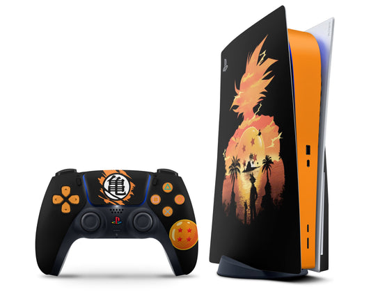 Controle Dualsense Personalizado DragonBall Sony - Ps5 em Promoção