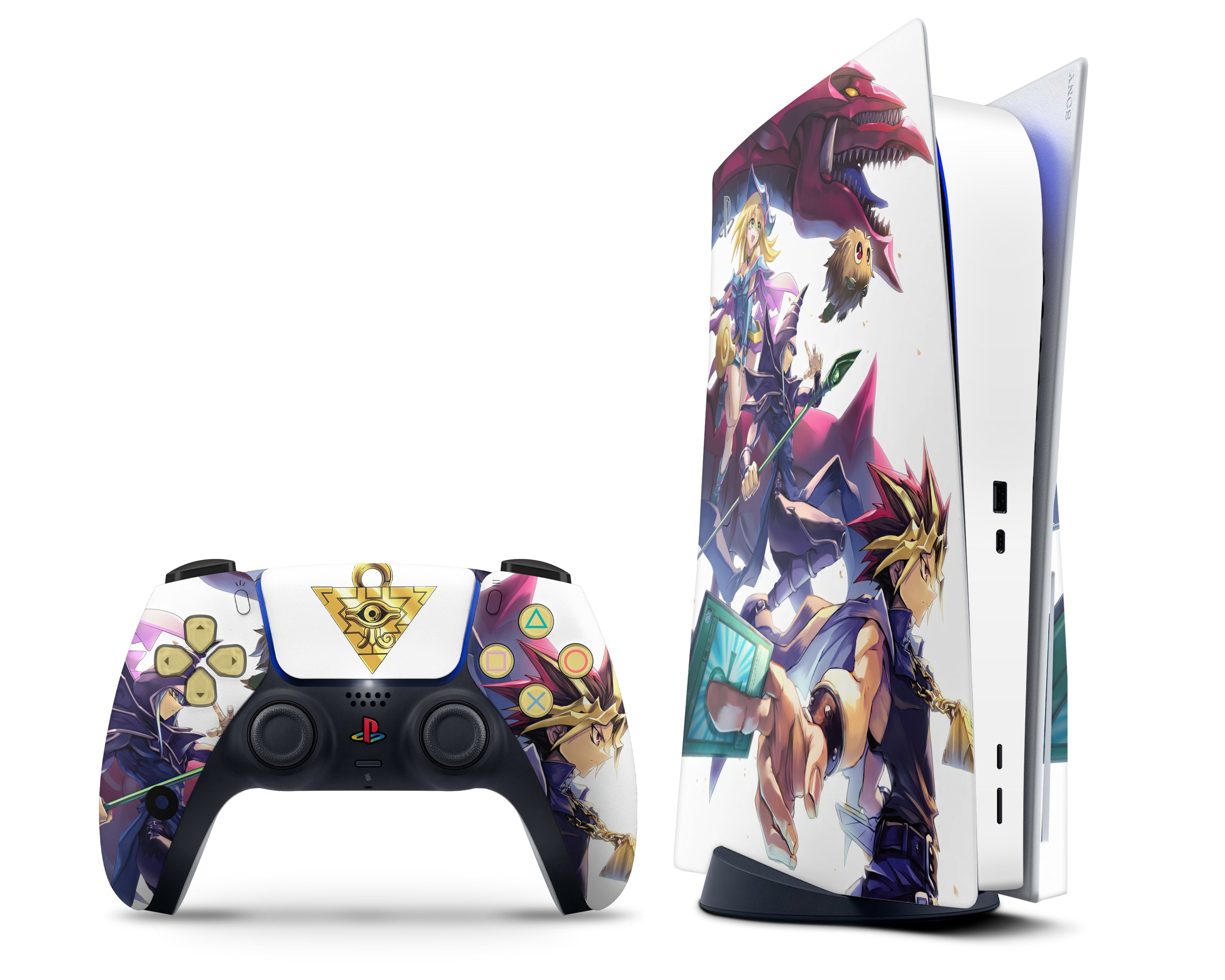 Anime Blue Haired Girl PS5 Skins  PS5  PS5 Digital  Gizmo Trims