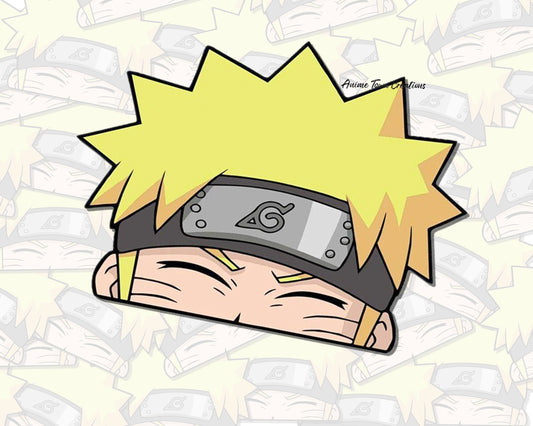 Sasuke Chidori Naruto Holographic Anime Peeker / Decal / Bumper Sticker