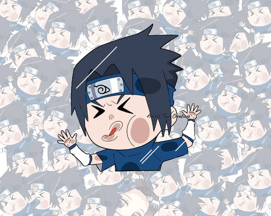 Shisui Uchiha Itachi Uchiha Sasuke Madara Sharingan Mangekyo Peeker Anime  Decal