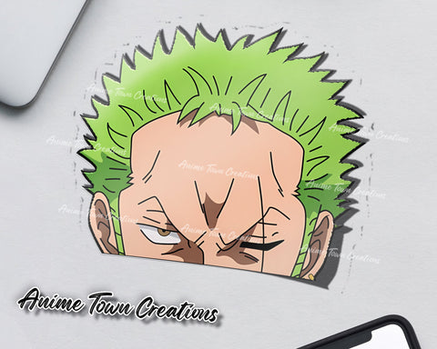 Kakashi Face Squish Peeker Sticker Sticker – Anime Town Creations