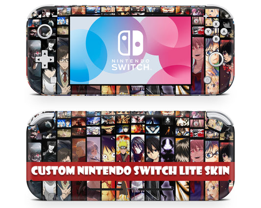 Naruto Orange Minimalist Nintendo Switch Lite Switch Lite Skin