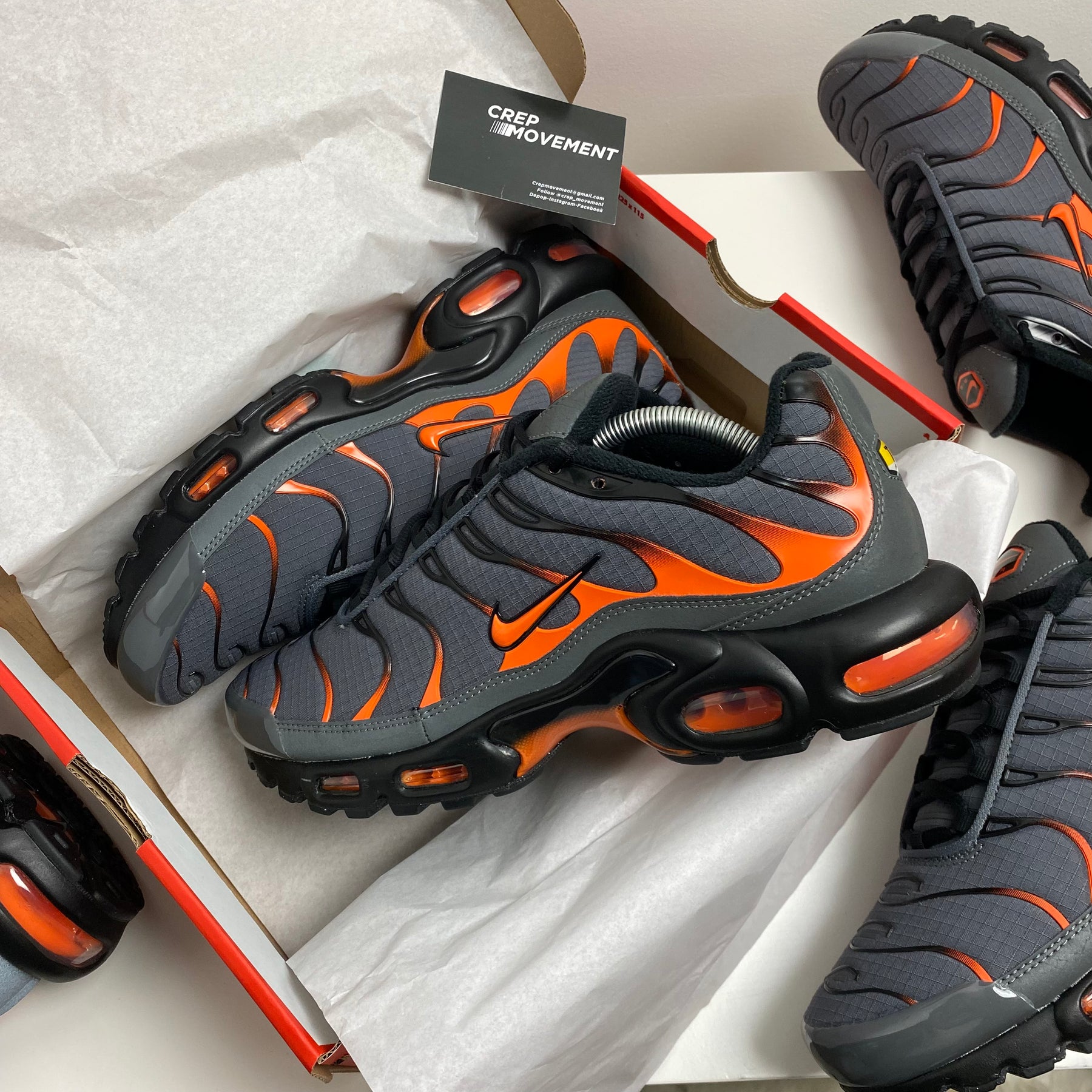 orange and grey tns