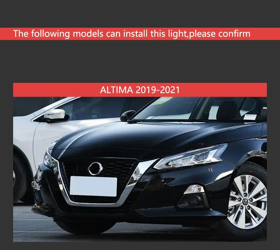2019 nissan on sale altima led headlights