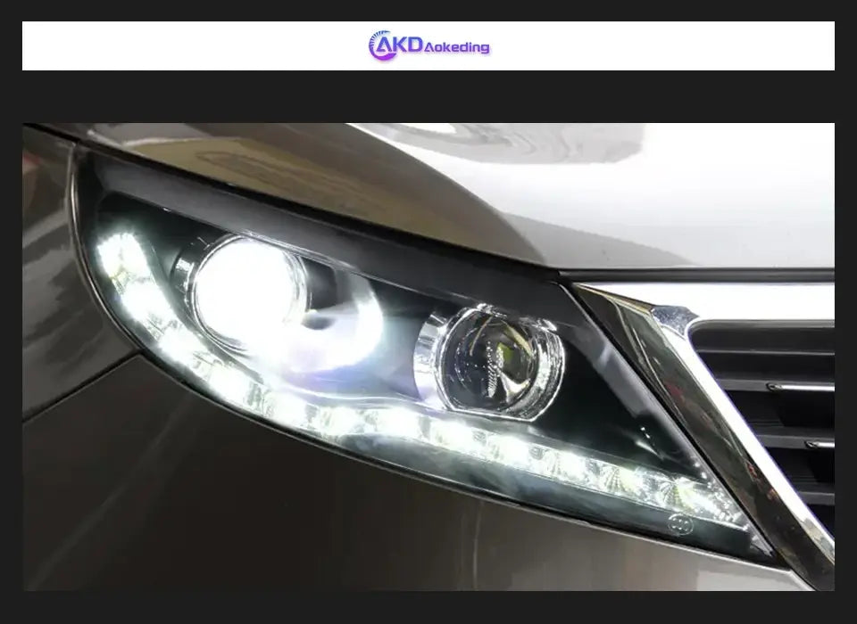Car Styling Head lamp light for Kia Sportage Headlights 2011 2014