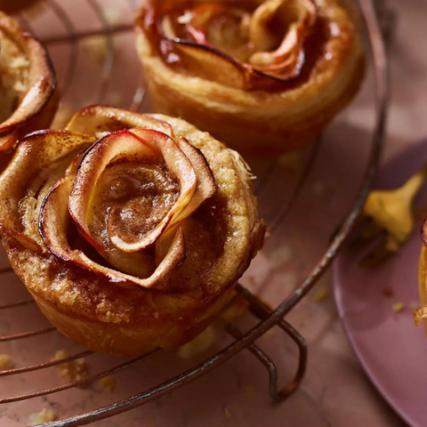Apple pasty roses recipe