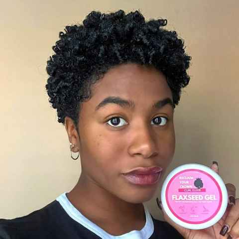 Finger Coils using flaxseed gel