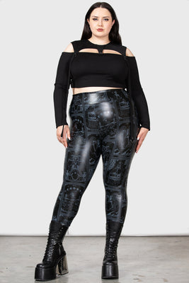 Haunted Vampiress Leggings [PLUS]