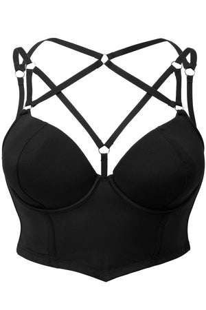 Cage Effect Bra [PLUS] | Killstar