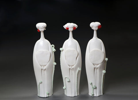 Dehua porcelain sculptures