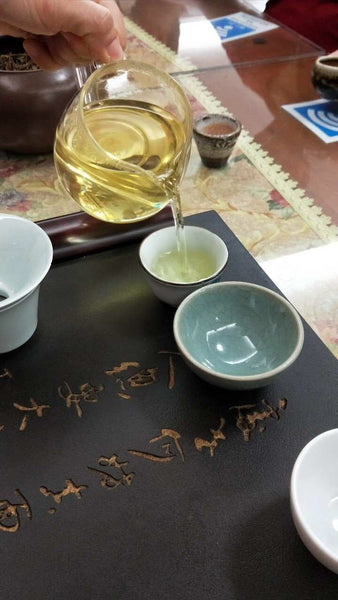 High Mountain Oolong tea session