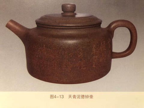 Tian Qing Ni Teapot. Photo is from the book 阳羡茗砂土。